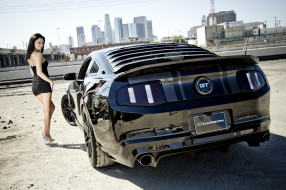 2011, ford, mustang, gt, premium, автомобили, авто, девушками