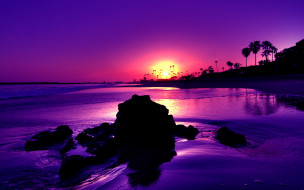 purple, sunset, , , , , 