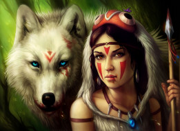      3500x2550 , , , , , , princess, mononoke