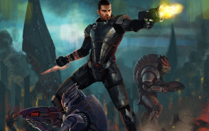 Mass Effect 3     2560x1601 mass, effect, , , commander, shepard