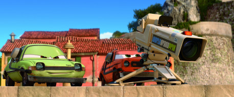 Cars 2     3500x1455 cars, , , 2, , pixar