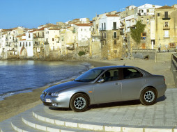 Alfa Romeo 156 2.0 JTS 2002     1600x1200 alfa, romeo, 156, jts, 2002, 