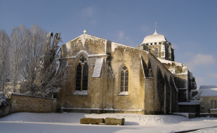 Eglise de Corme-Royal sous la neige     2592x1594 eglise, de, corme, royal, sous, la, neige, , , , , , , , 