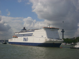 p&o, ferry, arrive, in, rotterdam, , , , , , , 
