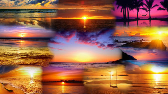 Beach Sunsets     1920x1080 beach, sunsets, , , , , , 