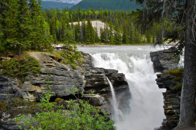 athabasca  falls  Jasper National Park, Canada     1920x1280 athabasca, falls, jasper, national, park, canada, , , , 