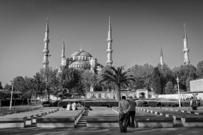 Sultan Ahmed Mosque, Istanbul, Turkey     2048x1365 sultan, ahmed, mosque, istanbul, turkey, , , , , , blue, 