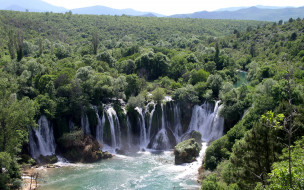 Kravica Waterfall  Trebizat         1920x1200 kravica, waterfall, , trebizat, , , , 