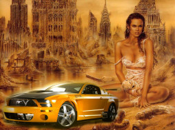 Ford Mustang     1024x768 ford, mustang, , , 