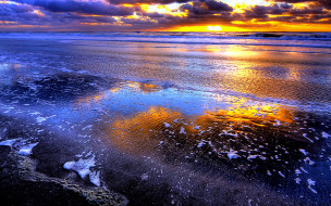 FOAMY BEACH     2560x1600 foamy, beach, , , , , , , , 