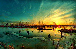 Winter Sunset     1799x1169 winter, sunset, , , , , , , 