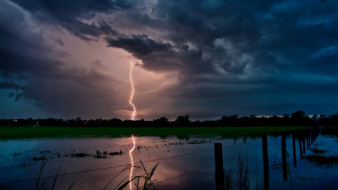 Lightning Strikes     1920x1080 lightning, strikes, , , , , , 