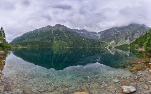 Marine Eye Lake, Tatra Mountains, Poland     3840x2400 marine, eye, lake, tatra, mountains, poland, , , , , , , , , , , 
