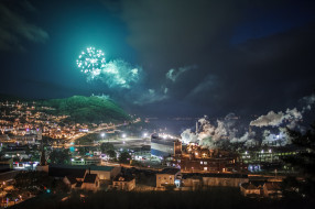Corner Brook, Newfoundland and Labrador      2048x1365 fireworks, , , , , 