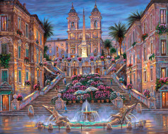 Rome. The Spanish Steps     2600x2080 rome, the, spanish, steps, , robert, finale, , , , 