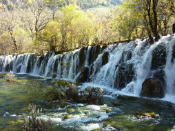  JiuZhaiGou Valley Bamboo Falls     1920x1440 , jiuzhaigou, valley, bamboo, falls, , , 