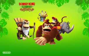 Donkey Kong     1920x1200 donkey, kong, , , country, returns