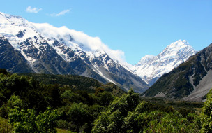 Mount Cook National Park, New Zealand     1920x1200 mount, cook, national, park, new, zealand, , 