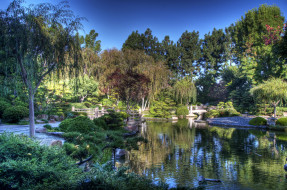 Earl Burns Miller Japanese Garden, California USA     2575x1710 earl, burns, miller, japanese, garden, california, usa, , , 