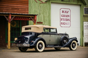 , , , , , vintage, 1933, pierce-arrow, twelve, convertible, sedan, cars