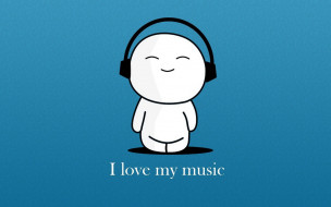 I love my music     1680x1050 love, my, music, , , , , , , , 