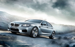      1920x1200 , bmw, mpower, tuning, motion, sky, clouds, road, m6, gran, coupe