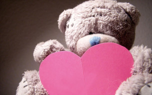 Teddy Bear Heart     1680x1050 teddy, bear, heart, , , , , 