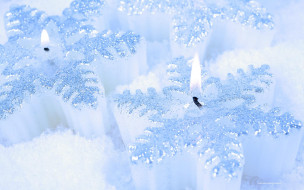 Blue candles     1920x1200 blue, candles, , , , , 