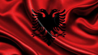      1920x1080 , , , albania, flag, satin