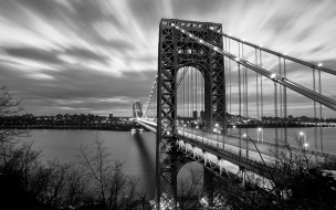 George Washington Bridge - New York City     3840x2400 george, washington, bridge, new, york, city, , , , , , 