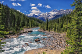Mistaya River, Banff National Park, Alberta, Canada     2048x1360 mistaya, river, banff, national, park, alberta, canada, , , , , , , , , 