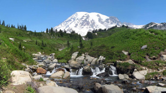 Mount Rainier National Park, Washington      2427x1365 mount, rainier, national, park, washington, , , , 