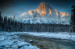 Mount Chephren, Banff National Park, Alberta, Canada     2000x1332 mount, chephren, banff, national, park, alberta, canada, , , , , , , , , 