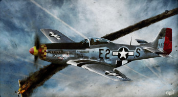 North American P-51 Mustang     2615x1428 north, american, 51, mustang, , 3, , graphic, , , , 