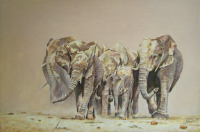 Andy Lloyd - Elephants Emerging     2560x1690 andy, lloyd, elephants, emerging, , 
