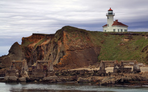 Cape Arago Lighthouse     3840x2400 cape, arago, lighthouse, , , , , 