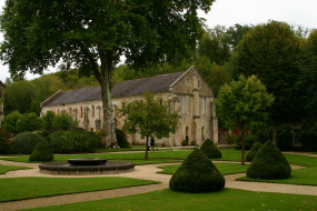 Abbaye de Fontenay       2592x1728 abbaye, de, fontenay, , , , , , , 
