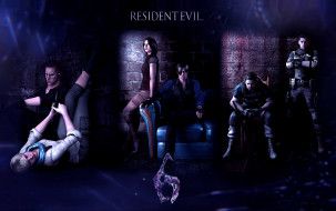Resident Evil 6     2371x1488 resident, evil, , , leon, scott, kennedy, jake, muller, sherry, birkin, piers, nivans, chris, redfield, helena, harper