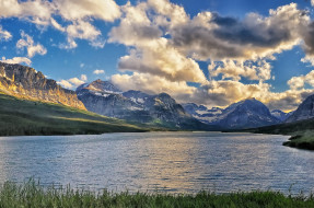 Lake Sherburne, Glacier National Park, Montana     2048x1360 lake, sherburne, glacier, national, park, montana, , , , , , , 