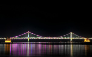 Gwangan Bridge in Busan, South Korea     1920x1200 , , , , , gwangan bridge, busan, south korea
