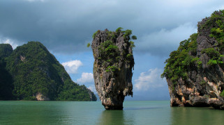 James Bond Island  - Phang Nga Bay, Phuket, Thailand     2048x1150 james, bond, island, phang, nga, bay, phuket, thailand, , , , , , , , , 