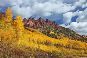 Sievers Mountain, Maroon Bells, Colorado     2560x1707 sievers, mountain, maroon, bells, colorado, , , , , , 