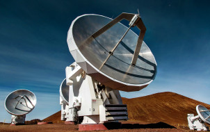 Submillimeter Array (SMA) Radio Telescope     2394x1511 submillimeter, array, sma, radio, telescope, , , , , , 