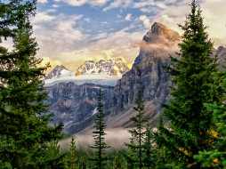 Bident Mountain, Mount Quadra, Mount Babel - Alberta, Canada     2048x1536 bident, mountain, mount, quadra, babel, alberta, canada, , , , , , , 