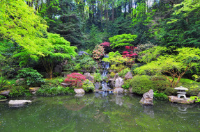 Portland Japanese Garden     1920x1275 portland, japanese, garden, , , , , , , 