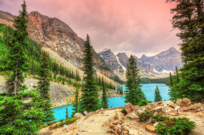 moraine, lake, banff, national, park, canada, , , , valley, of, the, ten, peaks, , , , , 
