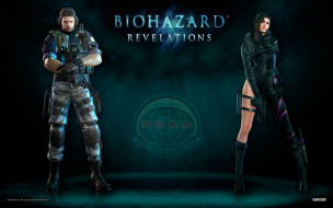 Resident Evil: Revelations     1920x1200 resident, evil, revelations, , , chris, redfield, jessica, sherawat