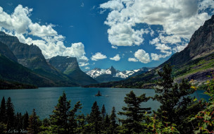 Saint Mary Lake, Glacier National Park, Montana     2048x1281 saint, mary, lake, glacier, national, park, montana, , , , , , rocky, mountains, , , 