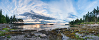 Galiano Island, panorama, British Columbia     6500x2666 galiano, island, panorama, british, columbia, , , , , , , , , , , 