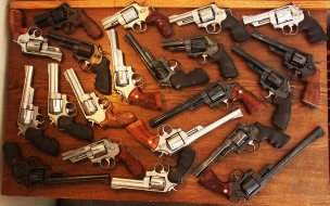 оружие, револьверы, wesson, smith
